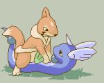 9_6 animated dragonair female floatzel furry pokemon