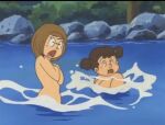 2girls chubby_female mai_machiko maicching_machiko-sensei maruko_sakata miss_machiko skinny_dipping