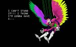  1boy 2d 2d_(artwork) 2d_animation animated animation black_background black_penis blush cum cumming cumshot darkner deltarune deltarune_chapter_2 dick digital_media_(artwork) english_text genitals gif glasses heart humanoid long_nose male male_only multicolored_glasses multicolored_wings penis pointy_nose purple_cum r0guephysicist red_face red_text solo spamton_g._spamton spamton_neo string sweat sweatdrop sweating text undertale_(series) video_game_character video_games wings 