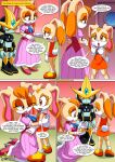 bbmbbf comic cream_the_rabbit gemerl_the_gizoid idw_publishing mobius_unleashed palcomix sega sonic_the_hedgehog_(series) the_mayhem_of_the_kinky_virus vanilla_the_rabbit