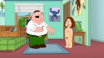  breasts bruno_traven erect_nipples family_guy glasses meg_griffin nude peter_griffin pubic_hair pussy razor 