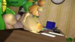  1boy 1girl 69 animal_crossing game_freak hyper_breasts hyper_penis isabelle_(animal_crossing) nintendo pokemon rgtdwtbr sound stomach_bulge swampert tagme webm 