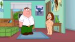  breasts bruno_traven erect_nipples family_guy glasses meg_griffin nude peter_griffin shaved_pussy thighs 