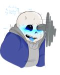  2015 2boys 2d 2d_(artwork) animated_skeleton anon anonymous_male blue_blush blue_hoodie blue_jacket blue_tongue blush bottom_sans clothed digital_media_(artwork) english_text eye_fucking eye_penetration heart-shaped_pupils heart_eyes hooded_jacket hoodie jacket male male_focus male_only monster penis penis_in_eye sans sans_(undertale) skeleton skull_fucking solo_focus suckmytrombone text tongue tongue_out uke_sans undead undertale undertale_(series) video_game_character video_games white_background yaoi 