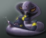 arbok black_fur blacky_(pokemon) creatures_(company) dark_type_pokemon eeveelution everydaydolphin fellatio furry game_freak gen_1_pokemon gen_2_pokemon koba nintendo poison_type_pokemon pokemon pokemon_(anime) pokemon_(creature) pokemon_(game) pokemon_(species) snake tail umbreon