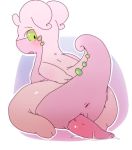  anus barefoot butt chubby cum cum_on_penis cute dragon erection feral genital_slit goo goodra male nintendo nude open_mouth penis pokemon pok&atilde;&copy;mon presenting presenting_hindquarters sitting slug solo unknown_artist video_games 