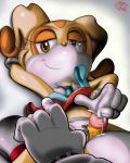 cream the rabbit from nintendo by sammy stowes