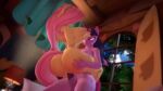 3d anal_sex applejack ass big_breasts fluttershy furry furry_female futanari hasbro my_little_pony nude pinkie_pie princess_celestia rainbow_dash rarity sex_from_behind twilight_sparkle vaginal_penetration video