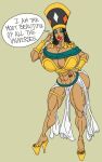  big_ass black_hair brown_skin dragon_ball_super gigantic_breasts green_eyes hat heles_(dbs) hourglass_figure sun1sol 