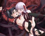 2girls bad_end breasts censored consensual_tentacles dark_matou_sakura dark_persona dark_sakura fate/stay_night fate_(series) female femdom fingering helpless incest incest_yuri long_legs matou_sakura multiple_girls navel nude older_sibling_and_younger_sibling older_sister_and_younger_sister rape restrained ribbon ribbons rin_tohsaka sakura_mato sibling siblings sister_and_sister sisters skirt tentacle tentacles tohsaka_rin toosaka_rin torn_clothes type-moon yandere yuri