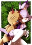 bbmbbf blaze_the_cat blush breasts cat closed_eyes feline female glasses hetero kissing male nancher nintendo nipples nude open_mouth penetration penis purple pussy sega sex sonic_(series) stockings tail tongue vaginal vaginal_penetration