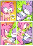 amy_rose bbmbbf blaze_the_cat burning_love mobius_unleashed palcomix sega