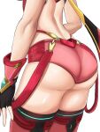  1girl ass ass_focus big_ass clothed clothed_female dat_ass desspie female_focus high_res nintendo pyra_(xenoblade) solo_female solo_focus tagme video_game_character video_game_franchise xenoblade_(series) xenoblade_chronicles_2 