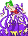  breasts cleavage earrings erect_nipples female final_fantasy final_fantasy_vi green_hair jewelry orthros panties tentacle terra_branford tickling tina_branford ultros underwear 