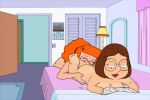 ass_licking bed bedroom family_guy friends funny gif guido_l meg_griffin patty_patterson pov reading