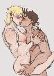 2boys artist_request battle_tendency caesar_anthonio_zeppeli jojo's_bizarre_adventure joseph_joestar male male/male male_only yaoi yaoi