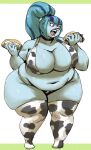 belly_bulge bimbosparkle equestria_girls gigantic_ass gigantic_breasts humanized my_little_pony overweight ponytail sonata_dusk