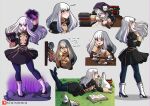  clothed_female female/female female_focus female_only fire_emblem fire_emblem:_three_houses high_res hilda_valentine_goneril kinkymation long_hair lysithea_von_ordelia marianne_von_edmund school_uniform uniform video_game_character video_game_franchise white_hair 