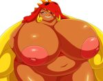 1girl bbw edith_up_(rayman) fat_woman full_of_milk gigantic_breasts inverted_nipples mechspazer nymph_(rayman) plump rayman_(series) rayman_origins sexy sexy_body sexy_breasts tagme ubisoft