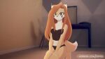 16:9 1girl alluring anthro ass ass_up black_clothing black_panties black_underwear breasts brown_hair camisole canid canine clothed clothing cute_fangs digital_media_(artwork) domestic_cat eipril elisabeth_(character) elisabeth_(eipril) felid feline felis fox fur gif hair jack-o_pose keyhole_clothing keyhole_panties keyhole_underwear kneel long_hair looking_at_viewer mammal meme navel panties pose shirt short_playtime stretching tank_top topwear underwear underwear_only widescreen