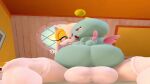  3d 3d_(artwork) 3d_animation chao cream_the_rabbit forced_sex mobian_(species) rabbit rabbit_girl sex sonic_(series) sonic_the_hedgehog_(series) tagme webm 