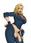 bleepideeboop captain_marvel carol_danvers futanari marvel marvel_cinematic_universe penis tongue_out