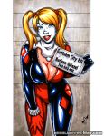  1girl batman_(series) dc_comics female_only garrett_blair harleen_quinzel harlequin harley_quinn sexy_jester solo_female 