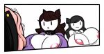  2boys 2girls jaiden_animations jaidens_mom real_person tagme turboranger webm 