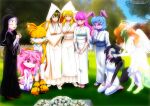  april_(little_tails) bbmbbf funeral kirakira_precure_a_la_mode kotozume_yukari little_tails millie_tailsko palcomix pietro&#039;s_secret_club precure pretty_cure project_x_zone sega sonic_the_hedgehog_(series) xiaomu 