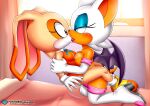  bbmbbf cream_the_rabbit mobius_unleashed palcomix pietro&#039;s_secret_club rouge_the_bat sega sonic_the_hedgehog_(series) yuri 