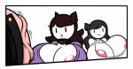  2boys 2girls hyper_penis jaiden_animations jaidens_mom real_person tagme turboranger webm 