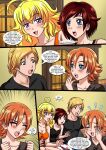 bbmbbf comic jaune_arc nora_valkyrie pajama_class_101 palcomix ruby_rose rwby toon.wtf yang_xiao_long