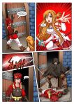  1girl aincrad bbmbbf comic no_laughing_matter palcomix palcomix*vip sword_art_online tagme toon.wtf yuuki_asuna 