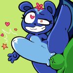 anthro big_penis blue_fur female female_anthro happy_tree_friends male/female penis penis_in_pussy petunia petunia_(htf) pussy yopy