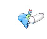  blue_cat_(artist) kirlia pokemon stomach_bulge stomach_bulge_without_penis 