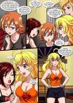 bbmbbf comic jaune_arc nora_valkyrie pajama_class_101 palcomix ruby_rose rwby toon.wtf yang_xiao_long