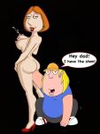 anal apple chris_griffin christmas_outfit family_guy fisting lois_griffin