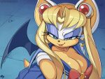 1girl artist_name big_breasts breasts deviantart furry high_res krokobyaka patreon patreon_paid patreon_reward rouge_the_bat sailor_moon_redraw_challenge sega video_game_character video_game_franchise