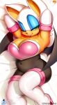 1girl big_ass big_breasts breasts cuddly_octopus furry high_res krokobyaka patreon patreon_paid patreon_reward rouge_the_bat sega sonic_(series) sonic_the_hedgehog_(series) video_game_character video_game_franchise