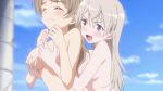 animated animated_gif breasts eila_ilmatar_juutilainen female gif lynette_bishop nipples nude strike_witches yuri