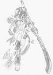 alluring bare_legs breasts naga26 seong_mi-na soul_calibur soul_calibur_ii soul_calibur_iii spear tagme wardrobe_malfunction weapon