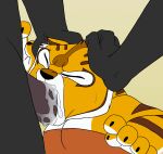 anthro clothed clothed_female_nude_male clothed_sex dreamworks fellatio forced forced_oral furry gif kung_fu_panda master_tigress oral oral_sex paloma-paloma rape rough_sex sex tagme tigress