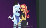  2_girls equestria_girls green_eyes horny lesbian my_little_pony naughty_face photoshop purple_eyes pussy pussy_grab razafrazz sunset_shimmer sunset_shimmer_(eg) surprised trixie_(mlp) trixie_lulamoon_(mlp) white_hair you_gonna_get_raped yuri 