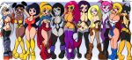 11girls 6+girls alien alien_girl alien_humanoid batgirl batman_(series) big_breasts bimbo blackfire bumblebee cartoon_network dc female female_only goth group high_boots high_heels huge_breasts humanoid jinx latex multiple_girls navel older older_female oppai pink_hair power_girl ravager raven_(dc) starfire supergirl superman_(series) tamaranean teen_titans teen_titans_go teen_titans_go_to_the_movies terra trece-013 warner_brothers wonder_girl wonder_woman_(series) young_adult young_adult_female young_adult_woman