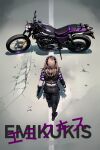  1girl ai_generated akira_(1988_film) emikukis fanart female_only meme motorcycle owozu parody vehicle vtuber 