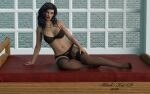  black-kat-3d-studio breasts lingerie solo_female 