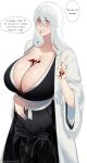  bleach blood genderswap genderswap_(mtf) huize_(artist) jushiro_ukitake k4onozeda04 long_hair voluptuous white_hair 