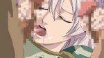 animated_gif closed_eyes cum drooling facial fellatio female gif hair handjob ikusa_otome_suvia licking licking_penis long_hair multiple_penises nobushito oral penis rape saliva screen_capture silver_hair suvia_(ikusa_otome_suvia) tekoki tongue