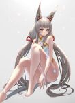 1girl alluring bare_legs doromizu_(d0r0118) long_hair nia_(blade)_(xenoblade) nia_(xenoblade) nintendo simple_background twin_tails very_long_hair white_background xenoblade_(series) xenoblade_chronicles_2 yellow_eyes