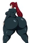  1girl ass back_view big_ass breasts bubble_ass bubble_butt dumptruck_ass dumptruck_butt erza_scarlet fairy_tail fat_ass fat_butt huge_ass momiji_(artist) red_hair thick_ass thick_butt thick_thighs 